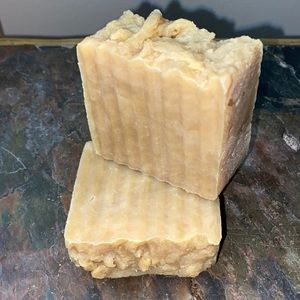 Turmeric Shea butter soap hand crafted natural soap fragrance free small batch